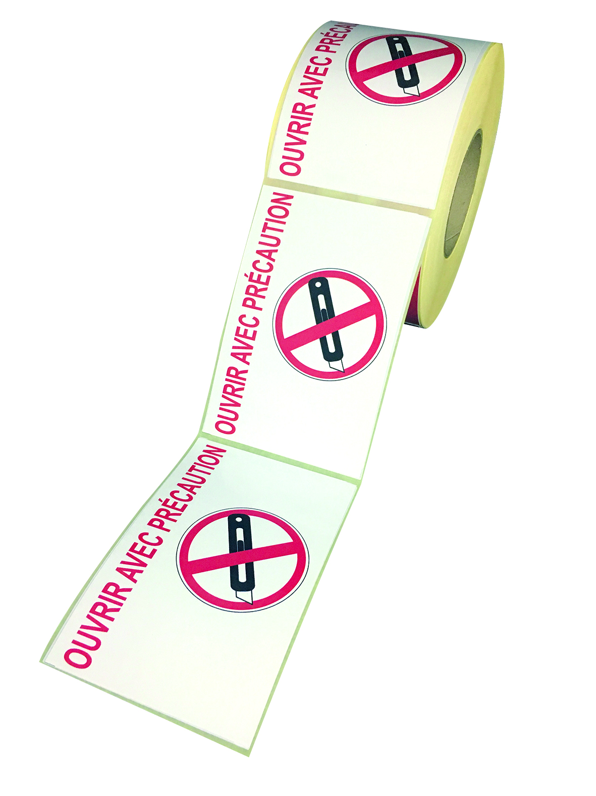 Étiquettes ouvrir avec précaution Étiquettes ouvrir avec précaution