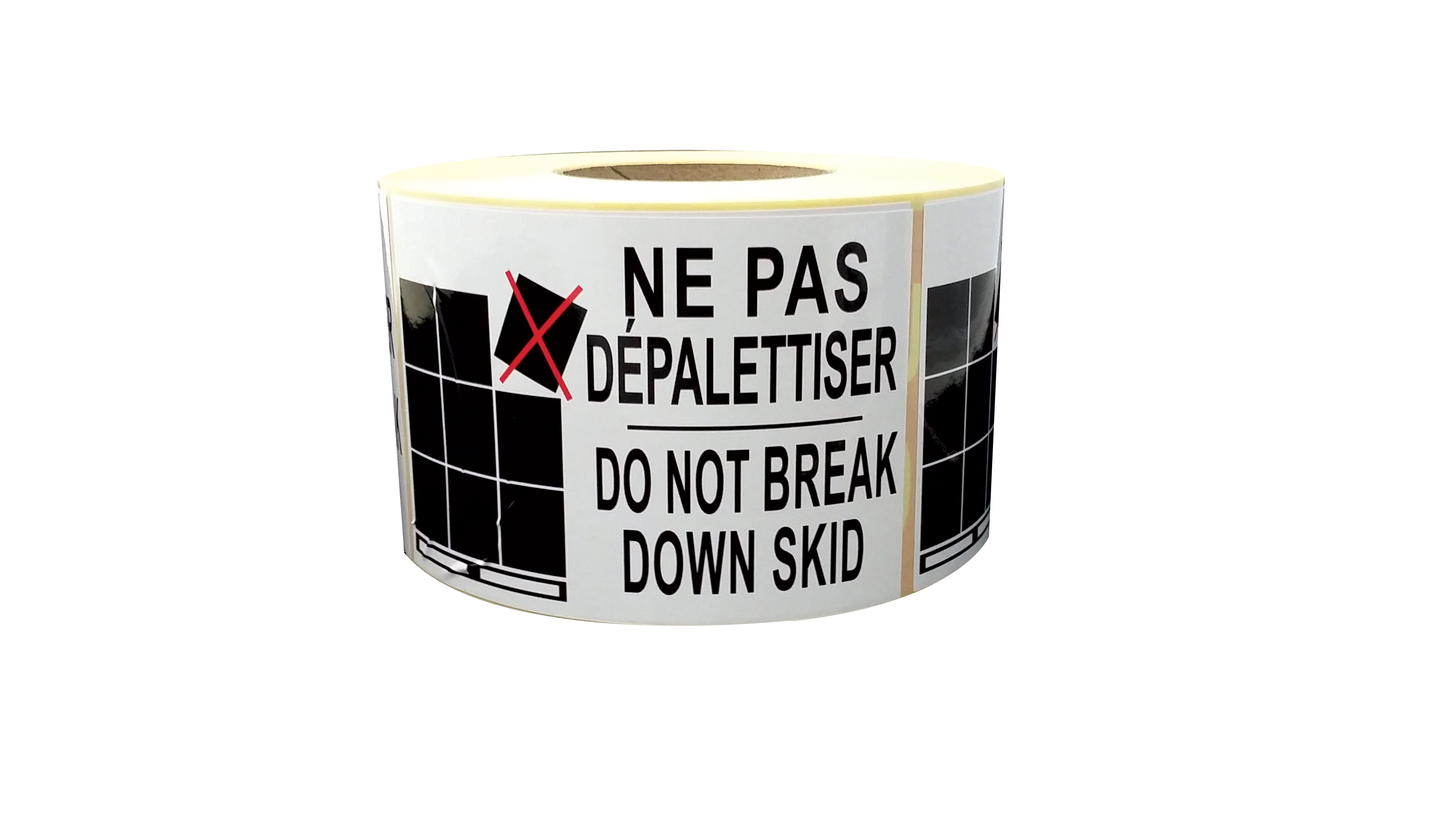 étiquettes ne pas dépalettiser do not break down skid étiquettes ne pas dépalettiser do not break down skid