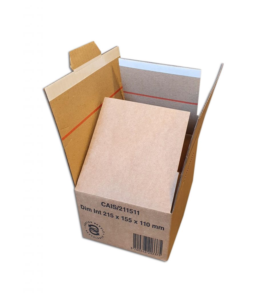 Caisse carton à montage rapide - Le logisticien