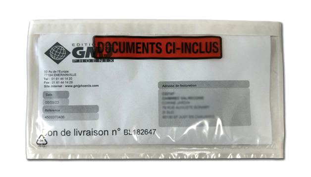 pochettes documents ci-inclus avec BL pochettes documents ci-inclus avec BL